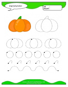 Çizgi Çalışma Sayfaları